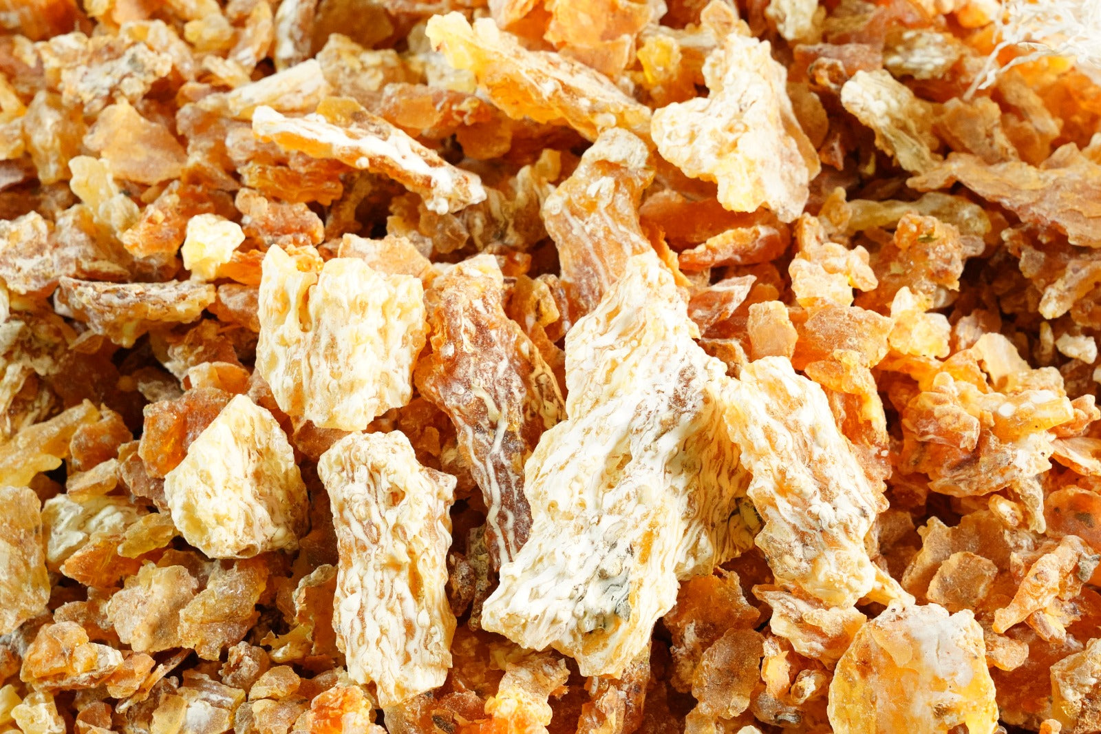 Somali women grading a sack of harvested frankincense resin